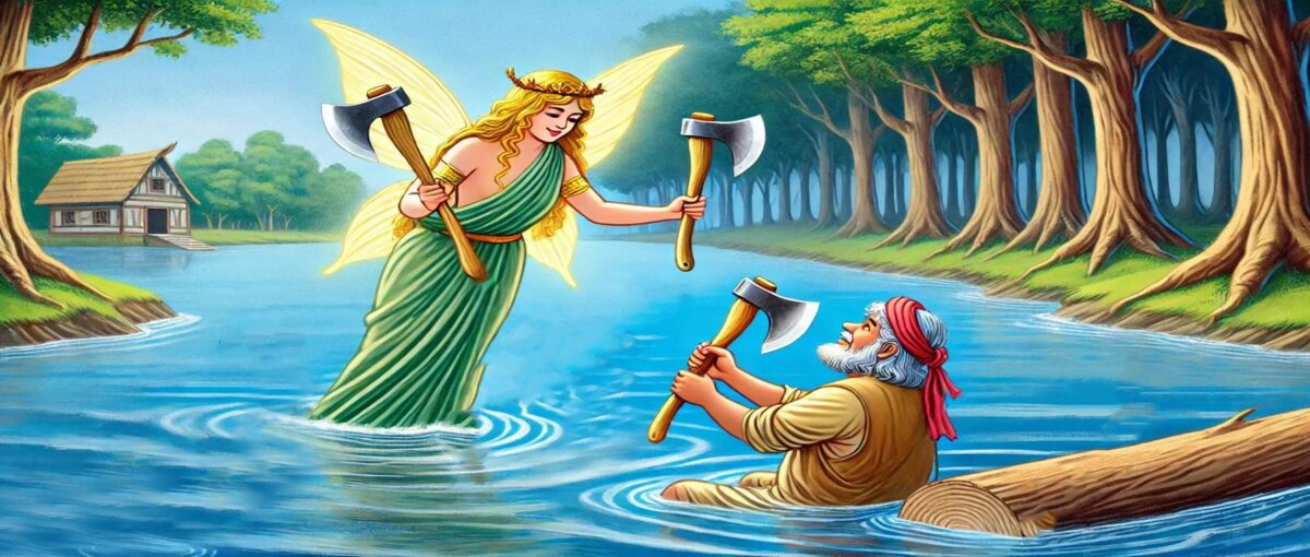 এক সৎ কাঠুরের গল্প