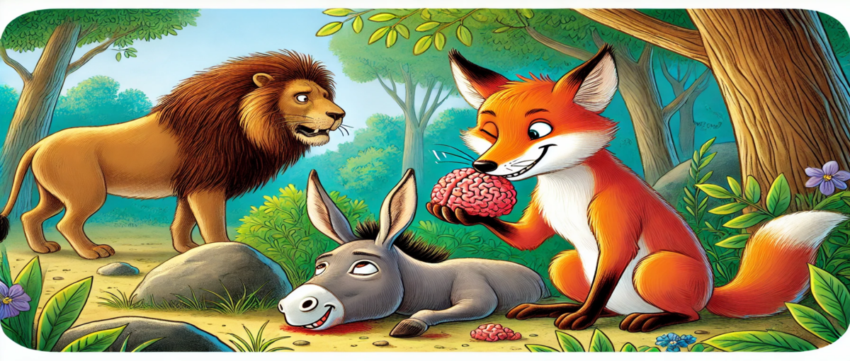 Read more about the article একটি সিংহ ও একটি গাধার গল্প