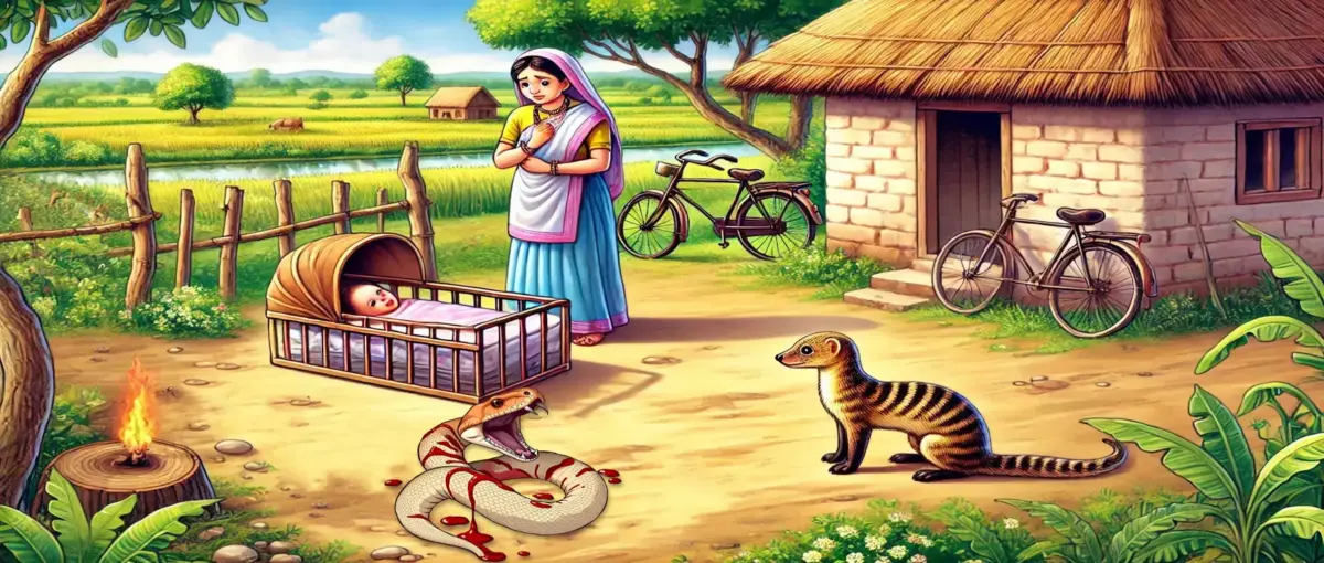 কৃষকের স্ত্রী ও এক বেজির গল্প