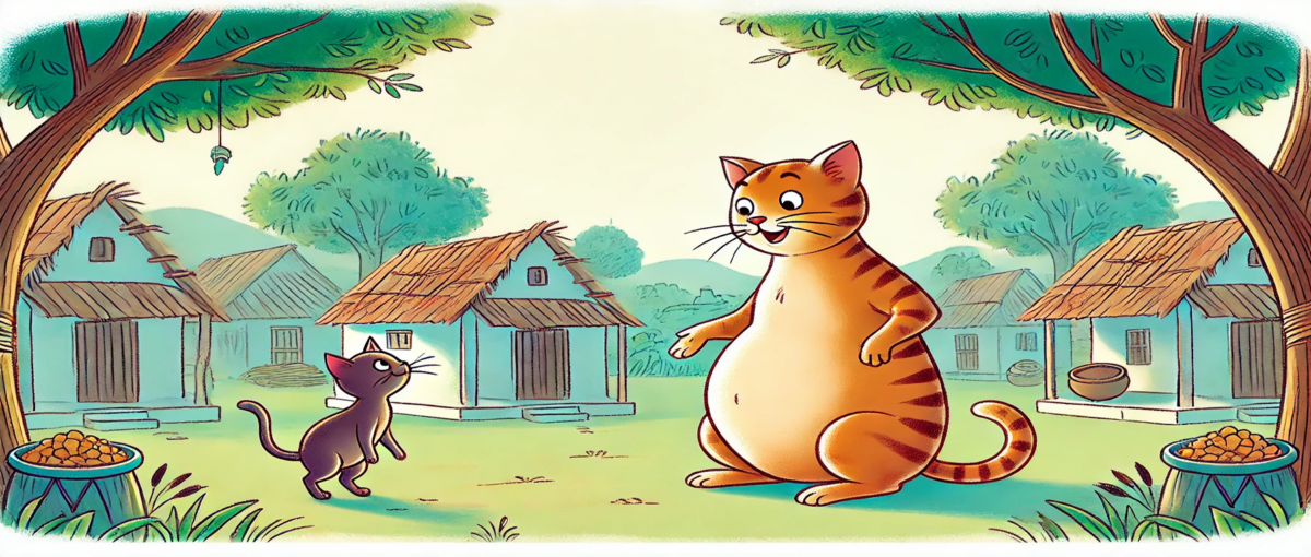 দুই বিড়ালের গল্প