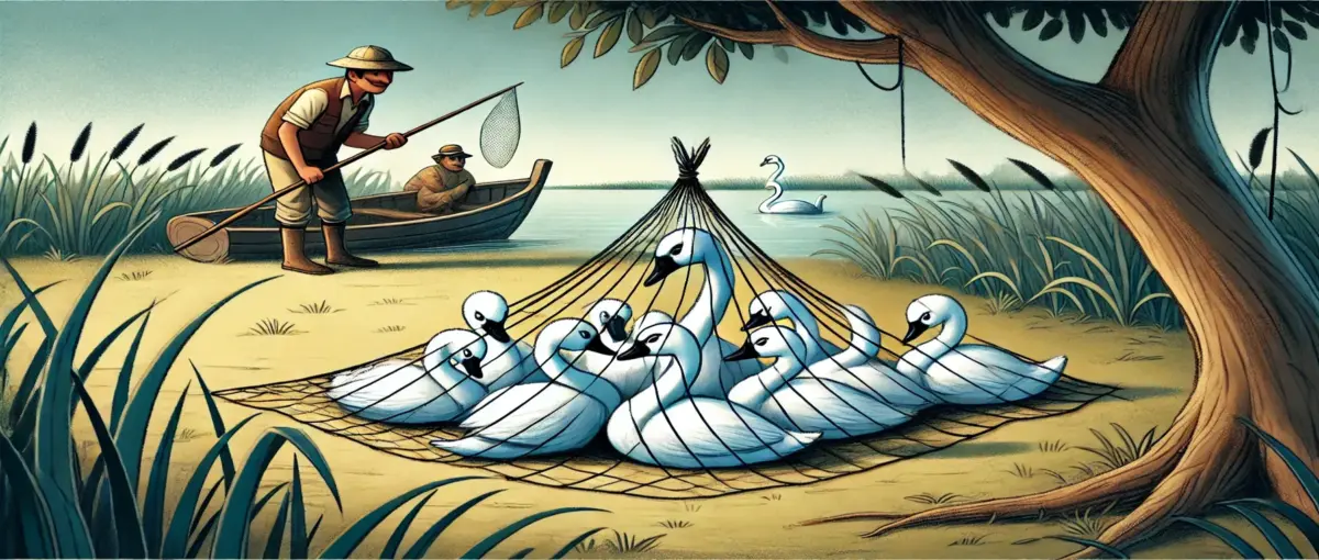 Read more about the article বুদ্ধিমান রাজহাঁস দল