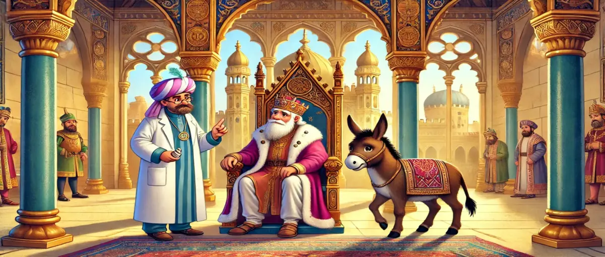 Read more about the article রাজা, হাতুড়ে ডাক্তার ও একটি গাধার গল্প