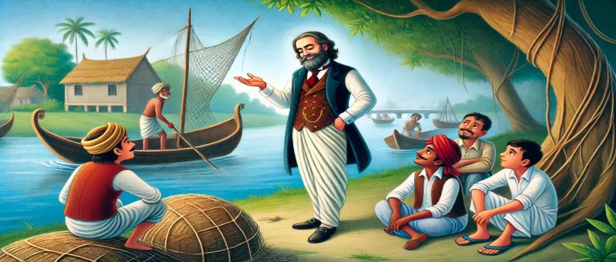 অহংকারী লোক ও জেলের গল্প