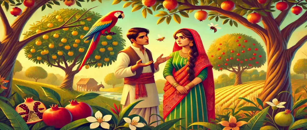 Read more about the article আতা গাছে তোতা পাখি